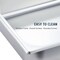 WILPREP 4 Pack Steam Table Pans Full Size 4" Deep w Cover Stainless Steel Buffet